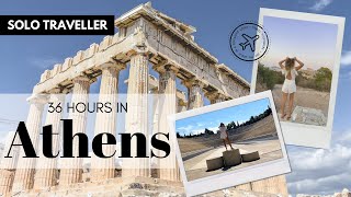 Athens Vlog Bike Tour Sight Seeing - Things To Do As A Solo Traveller - 36 Hours