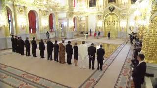 Вручение верительных грамот послами иностранных государств 19.11.2014