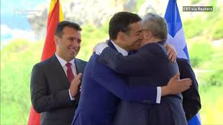 Greece, Macedonia Sign Historic Deal To End Name Dispute Greece, Macedonia Sign Historic Deal To End Name Dispute