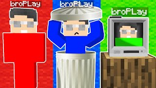 Broplay İle Tek Renk Saklambaç - Minecraft