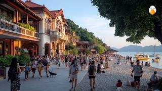 Gulangyu Adası, Xiamen, Fujian Çin Denizindeki Avrupa Adası 4K Hdr