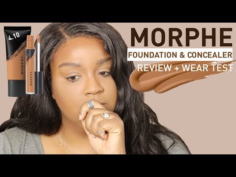 HMMM...MORPHE FOUNDATION, CONCEALER & POWDER REVIEW + WEAR TEST | itsagoldenlifestyle