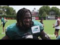 Brian Johnson, Arryn Siposs, and Zach Pascal: "Control What You Can Control" | Eagles Press Pass