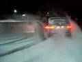 07 BMW X5 E70 4.8i snow drifting