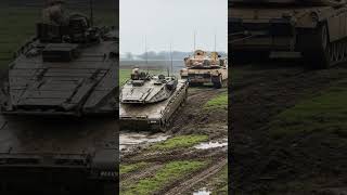 M1 Abrams Rescues Merkava From Mud Trap