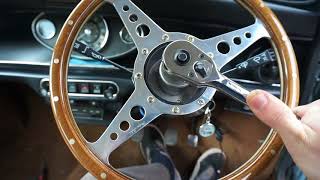 Fitting Steering Wheel On Clic Mini