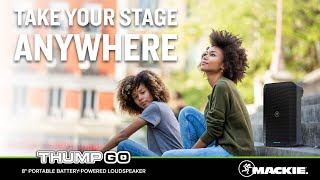 Thump GO - 8" Portable Battery Powered Loudspeaker - Promo Video