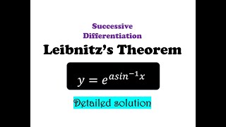 Example Leibnitz's Theorem || Detailed Solution ||Successive Differentiation