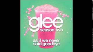 Watch Glee Cast As If We Never Said Goodbye video