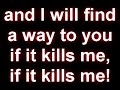 If it Kills Me - Jason Mraz (w/ lyrics)