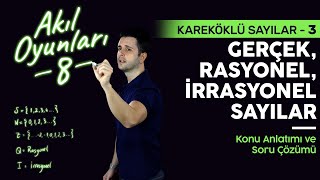 8. Sınıf Matematik Gerçek, İrrasyonel Ve Rasyonel Sayılar Ozan Alper Lightboard Ile Ders