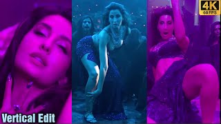 Nora Fatehi Dilbar Ki Aankhon Ka Thamma Song Reaction Vertical Edit 4K60Fps