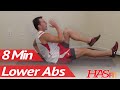 8 Minutes Lower Ab Workout - HASfit's Lower Abdominal Exercises - Work Out Lower Abs