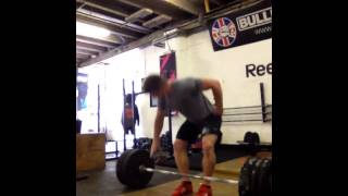 Snatch 106 x 3 reps by Steven Fawcett