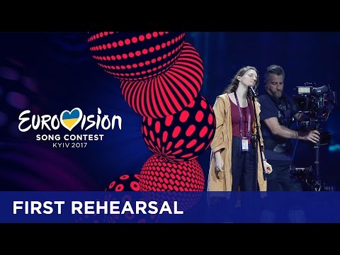 Luísa Sobral - Amar Pelos Dois (Portugal) First Rehearsal in Kyiv