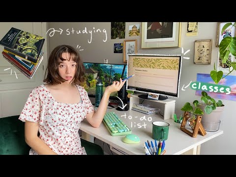 Getting my life together before school starts 🎒uni prep, mental health, & a new routine