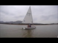 Zoey & Christo Louis sailing on a close reach Zoey & Christo Louis sailing on a close reach