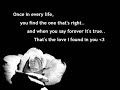 The love i found in you by Jim Brickman w/ lyrics