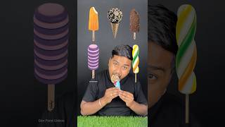 Emoji Ice Cream Eating Challenge Asmr