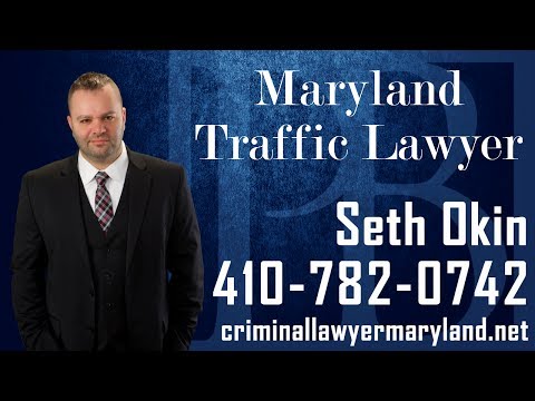 Maryland traffic attorney Seth Okin on what to do if you've been charged with a traffic offense.