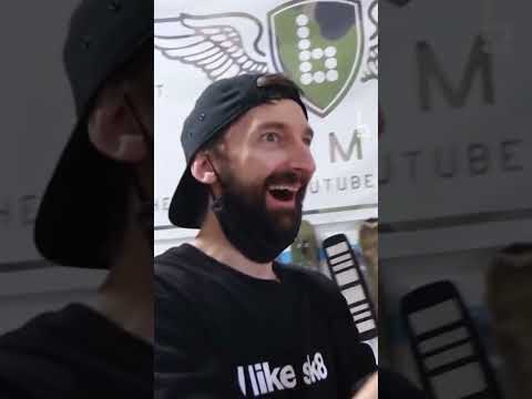 Pogo Stick Vs Braille Drop #skateboarding #skate #skateboard #pogo