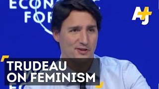 Justin Trudeau Urges Men To Be Feminists
