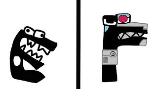 Alphabet Lore But Fixing Letters Guys Look A Birdie