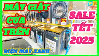 Tết Sắm Máy Giặt Giá Rẻ Tại Điện Máy Xanh 2025