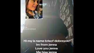 Hey Kris This Is Girlfriend Jenna Me Bisa Jenna Im From Jenna Me Jenna Im Krisof Follow You Jenna