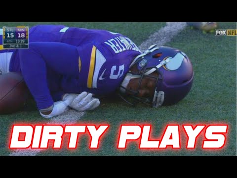Dirtiest Cheap Shots in NFL Football History (DIRTY)