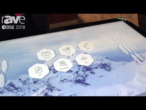 DSE 2018: ABCOM Digital Signage Solutions Showcases MMT AVR Edge 4K Touch Table