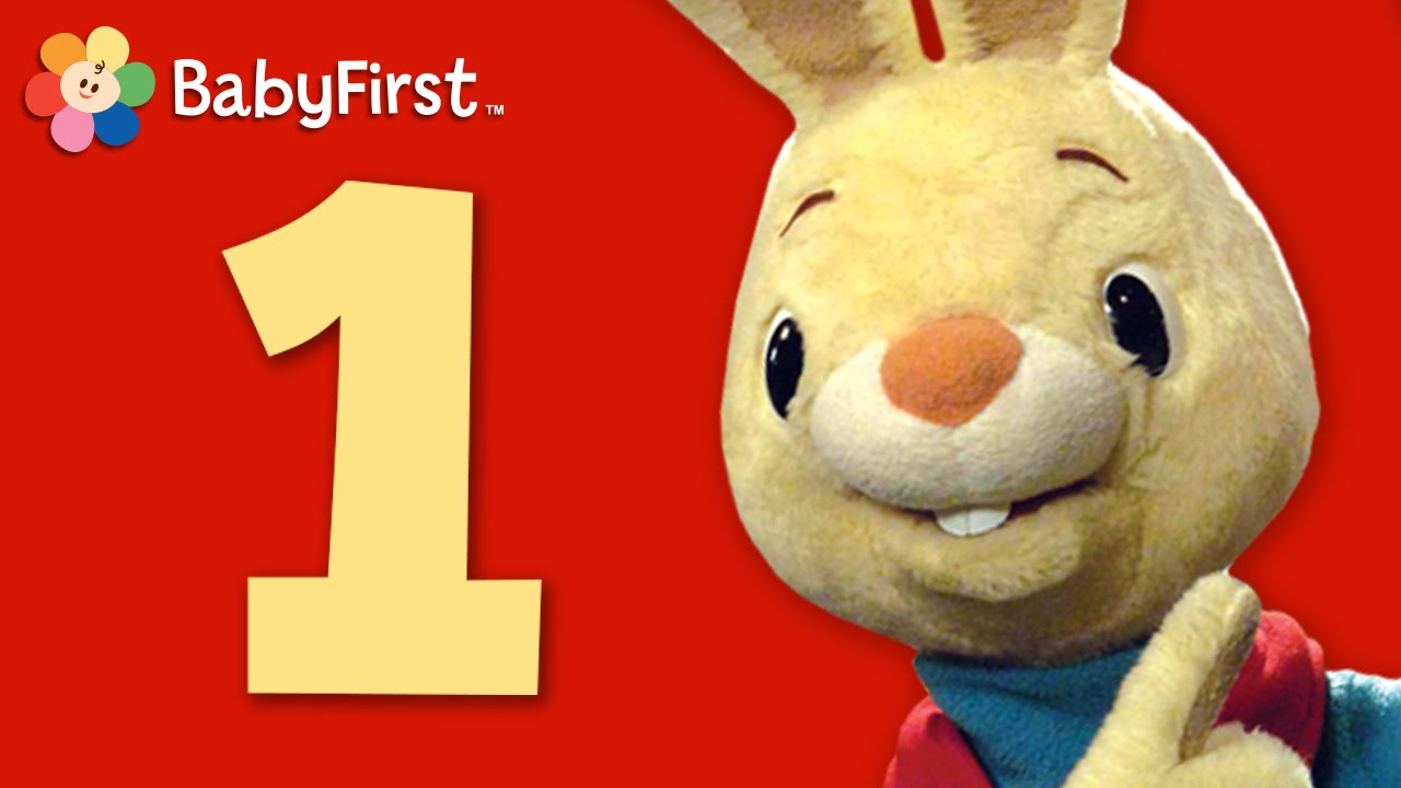 BabyFirstTV: Harry The Bunny - LEARN NUMBERS - 1 | Learning Numbers and