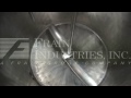 Video Dover, 300 gallon stainless steel, low pressure jacketed  mixing tank