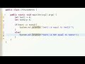 Java Video Tutorial 13: If Statements (Pt 3 of 3)