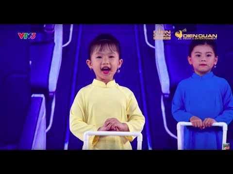 Ai xem xong cũng phải rớt tim với 7 cô tiếp viên hàng không nhí siêu dễ thương tại Biệt Tài Tí Hon