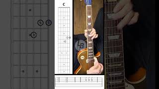 Another Brick In The Wall Riff, Learn It Slower, In Loop At Guitar Club Lb On Patreon