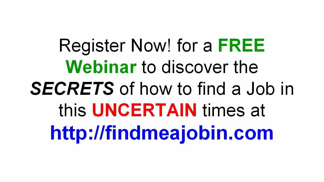 how to find a first job