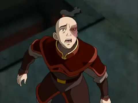 Aang Goes Avatar for The First Time in a Battle
