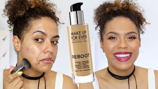 Make Up For Ever Reboot Foundation Review + Wear Test!