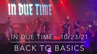 Watch In Due Time Back To Basics video