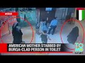 American mother is stabbed to death by burqa-clad person in Abu Dhabi UAE mall