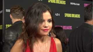Selena Gomez Interview - 'Spring Breakers' Premiere