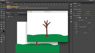 Animate a Tree Growing Frame By Frame Tutorial
