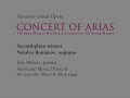 Houston Grand Opera - 2012 Concert of Arias - Second-place winner Natalya Romaniw