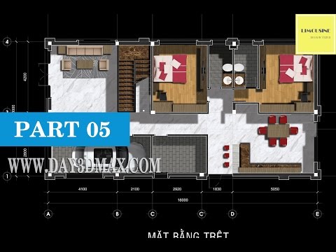Học photoshop 2, 3d: P5 xuất cad qua photoshop, learning: export autocad to photoshop to fill color