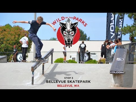 Stop #3 Volcom Wild in the Parks - Bellevue Skatepark