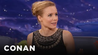 Kristen Bell LOVES Bed, Bath & Beyond - CONAN on TBS Kristen Bell LOVES Bed, Bath & Beyond - CONAN on TBS