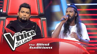 M. Sathurshan  - Andha Arabi (Humma Humma) |  Blind Auditions | The Voice Sri Lanka