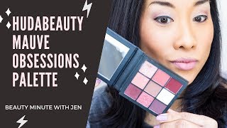 Huda Mauve Obsessions Palette - Ipsy Glam Bag 12 Add On