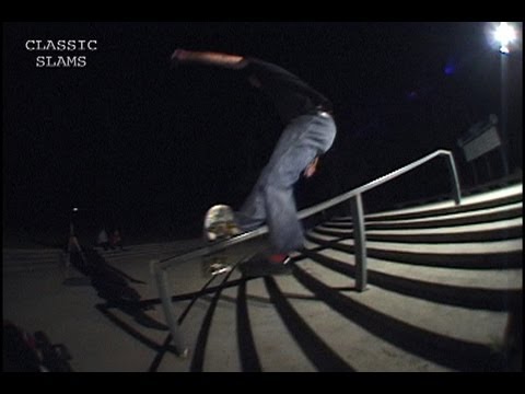 Skateboarder Marcus Bandy Vs. Frost Handrail Skateboard Classic Slams #39